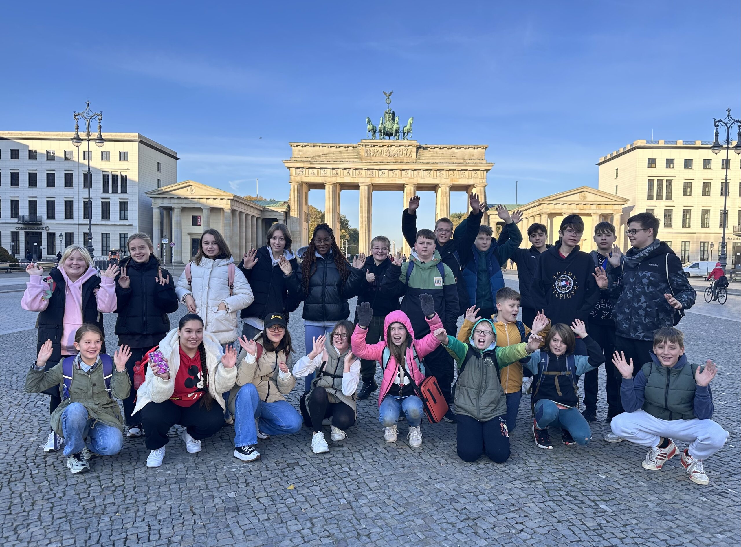 Vorm Brandenburger Tor